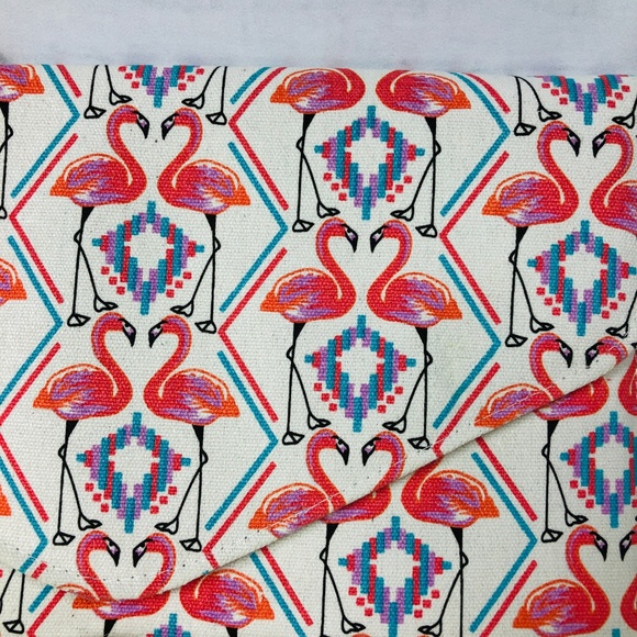 CLUTCH | Flamingo Shoulder Clutch Purse-646 - Picture 3 of 8